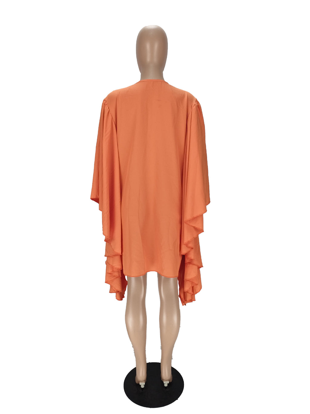Sexy Solid Irregular Loose Midi Dress