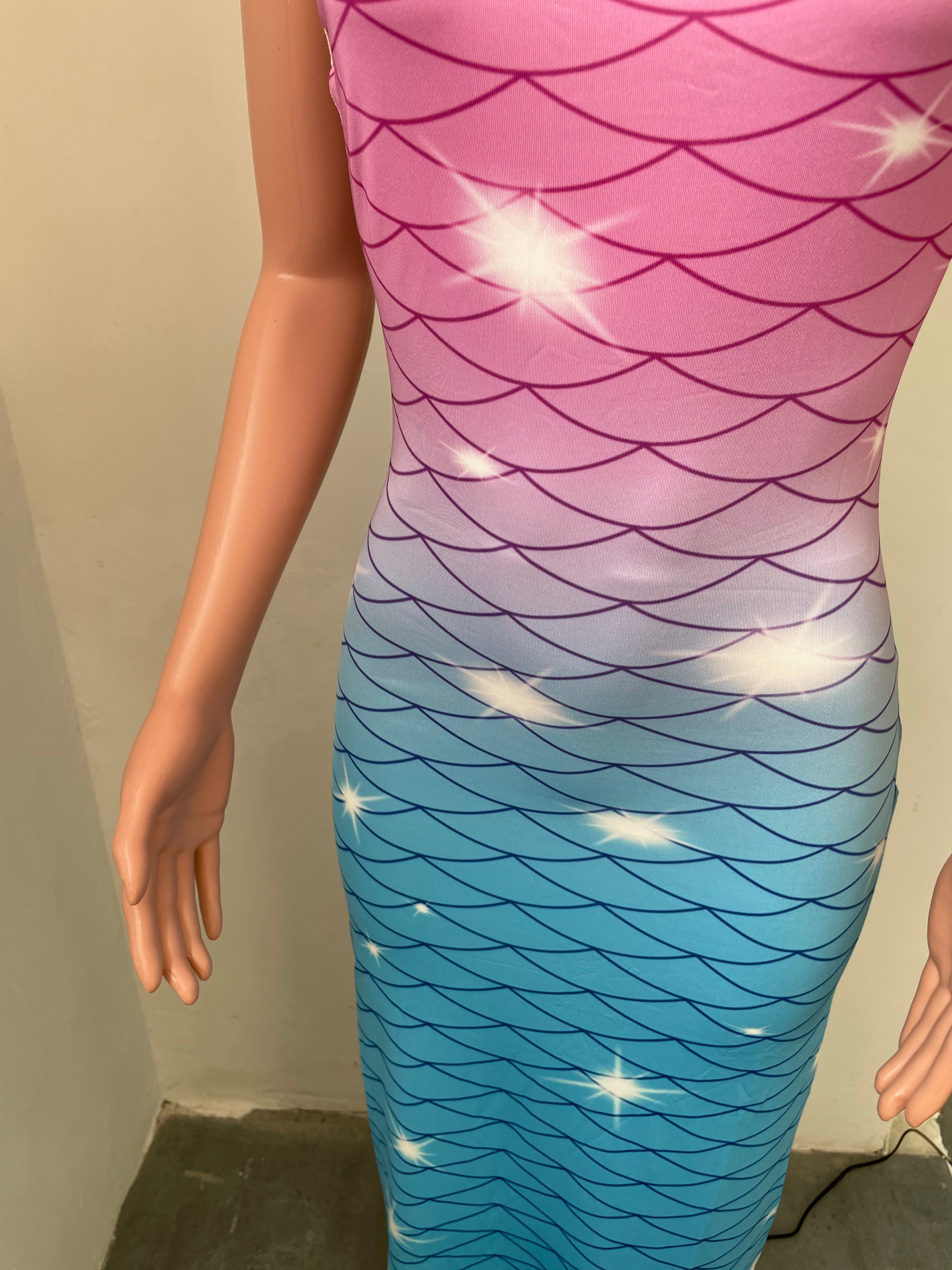 Sexy Casual Printed Sleeveless Maxi Dress