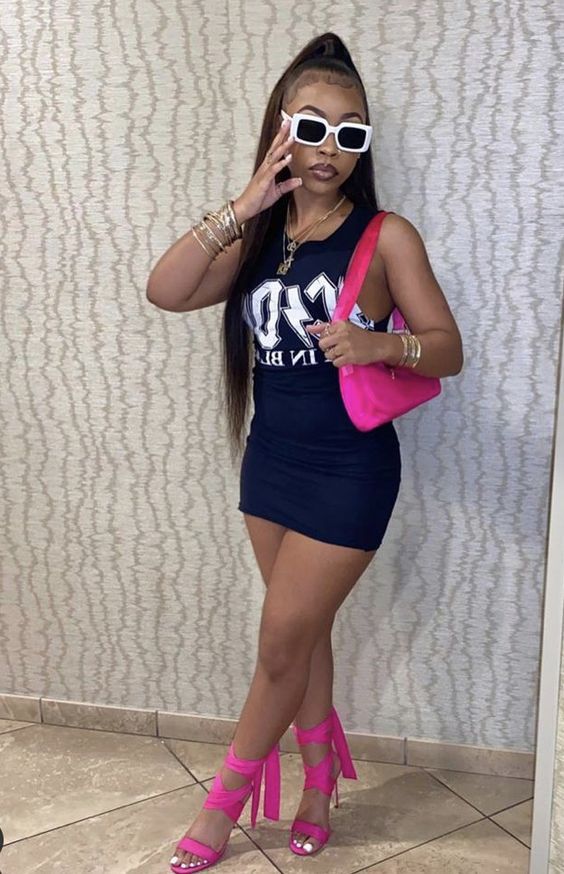 Sexy Casual Printed Sleeveless Mini Dress