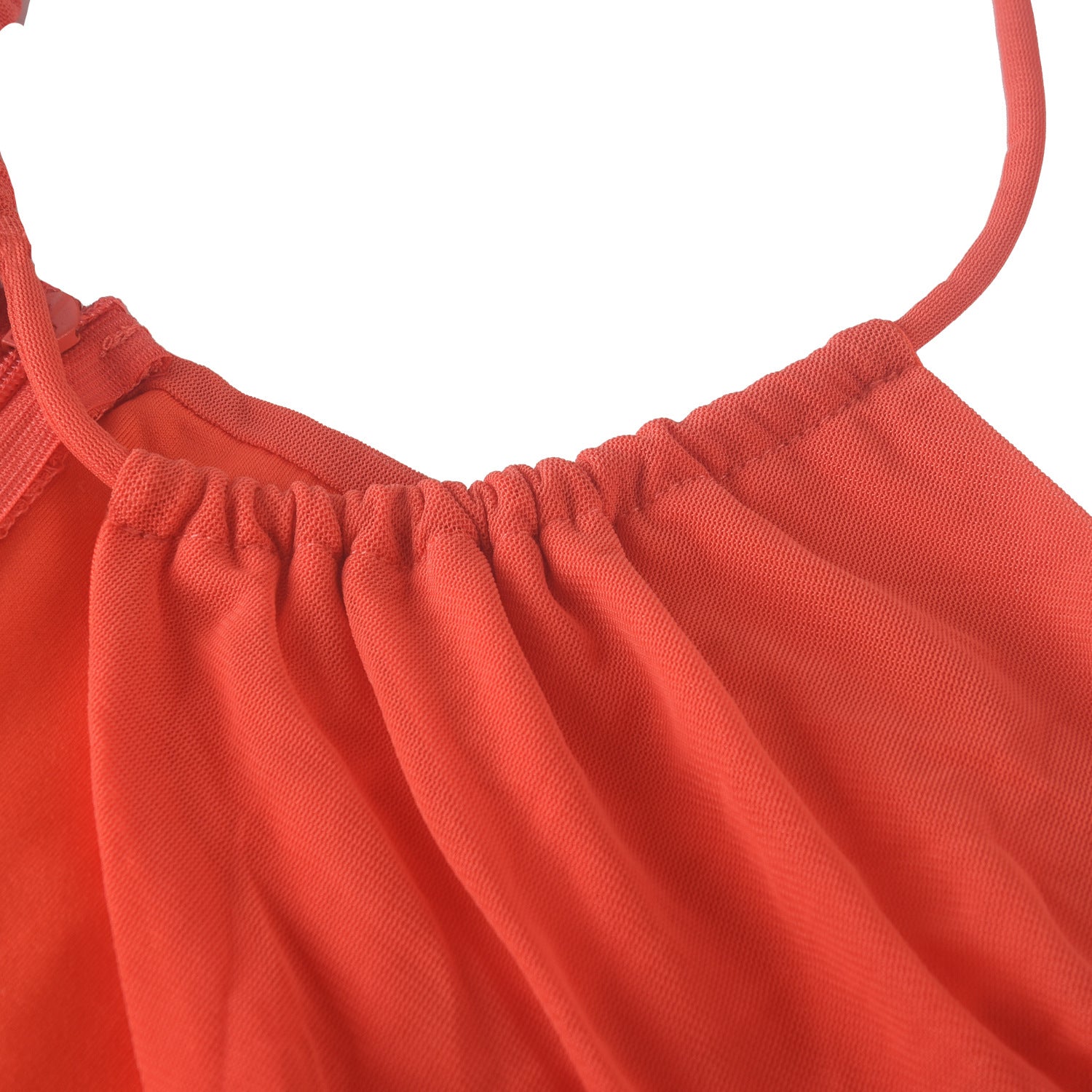 Sexy Solid Halter Hollow Out Ruched Mini Dress