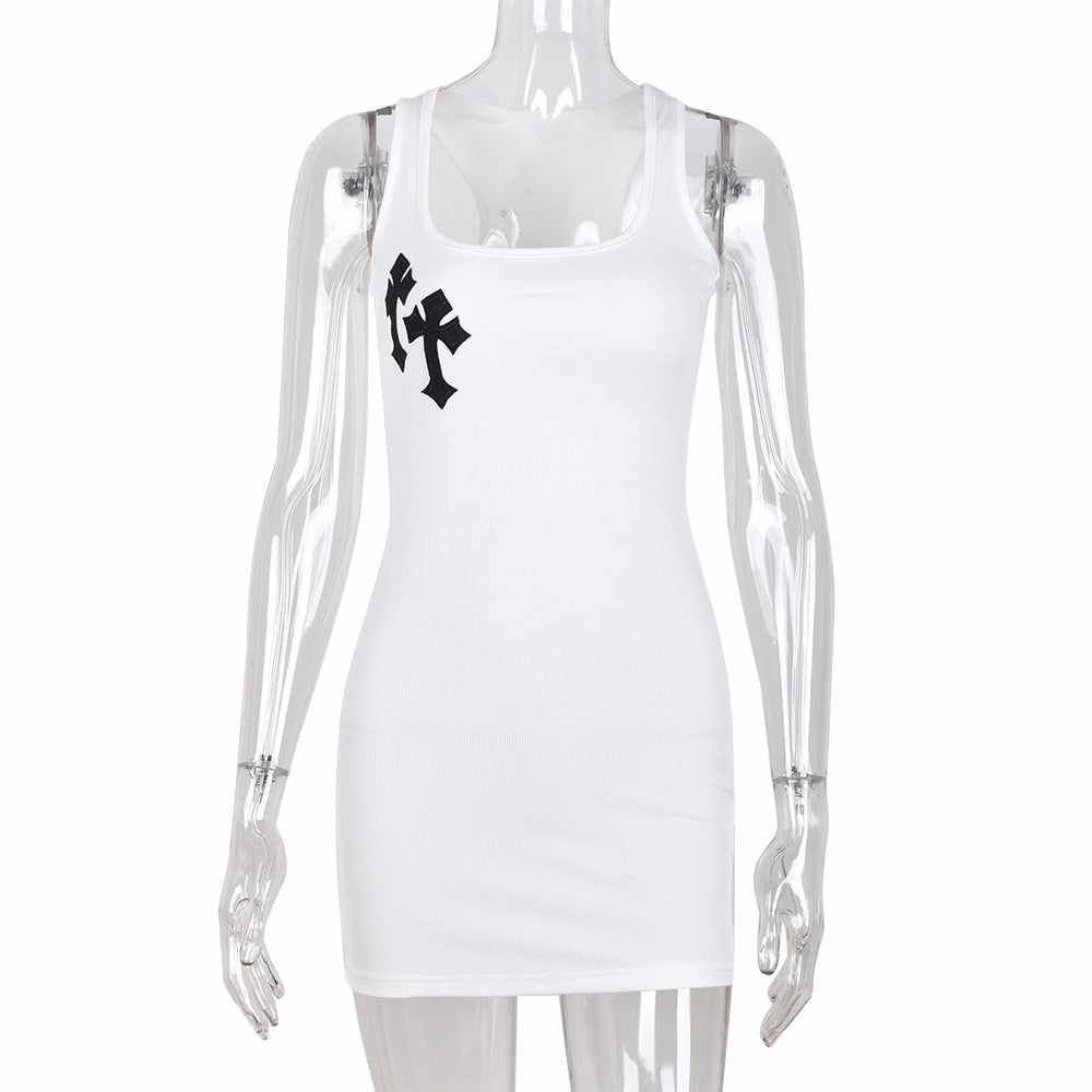 Sexy Casual Sleeveless Slim Mini Dress