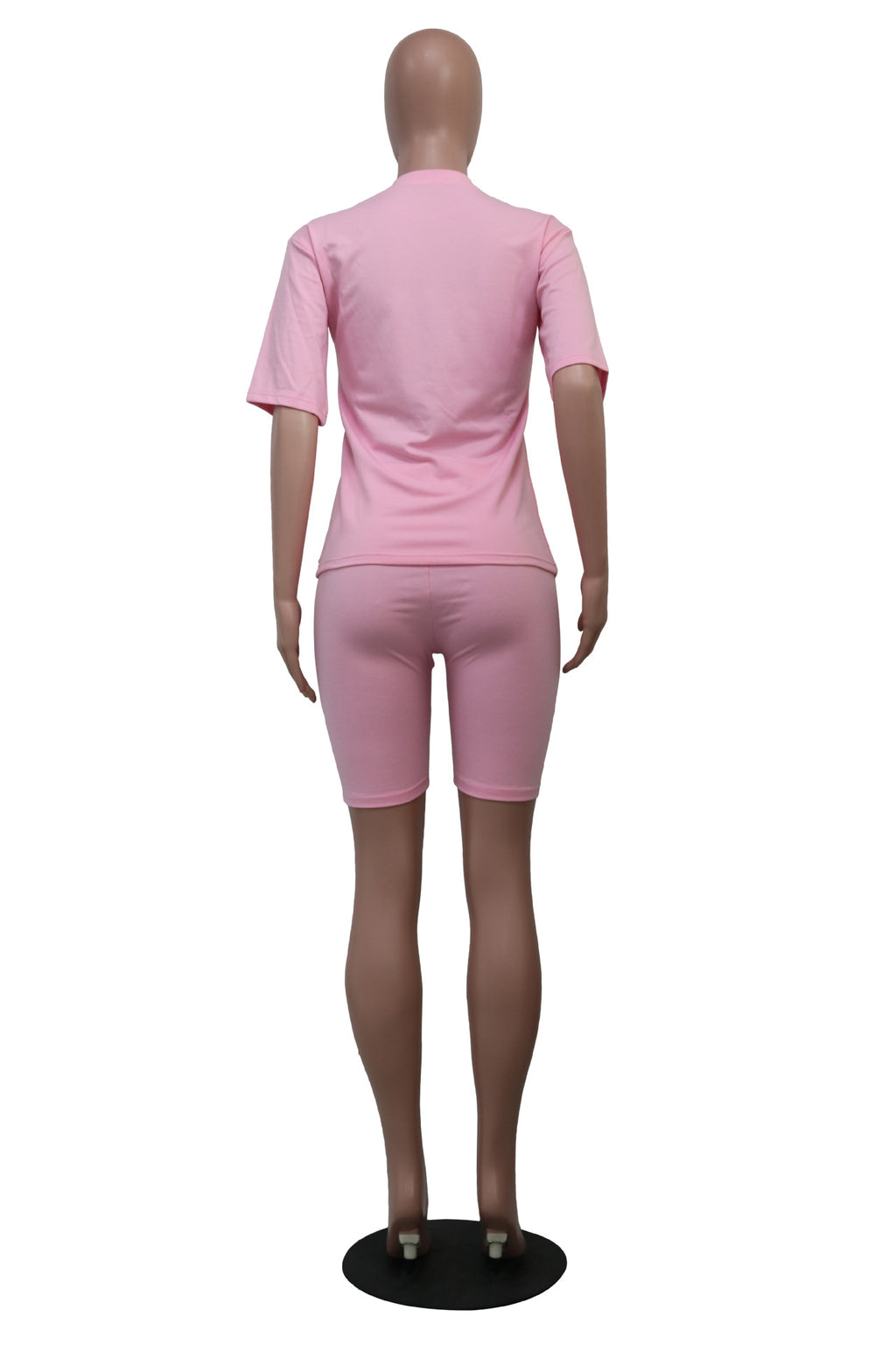 Sexy Casual O Neck T Shirt And Shorts Two Piece Set