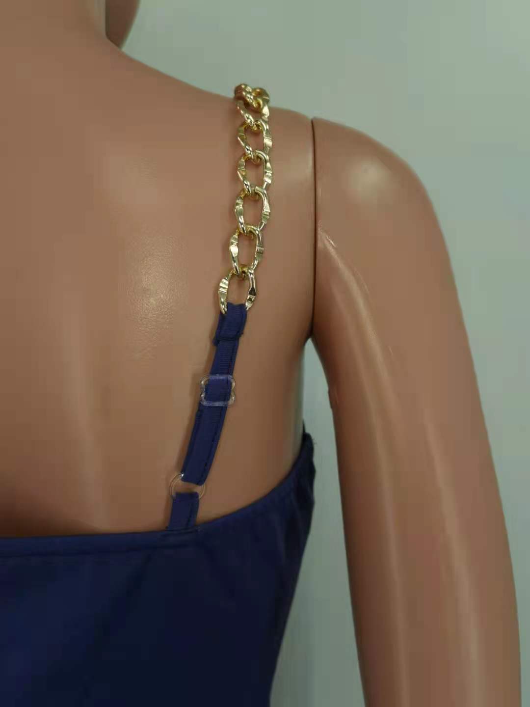 Sexy Sexy Chin Strap Slim Mini Dress