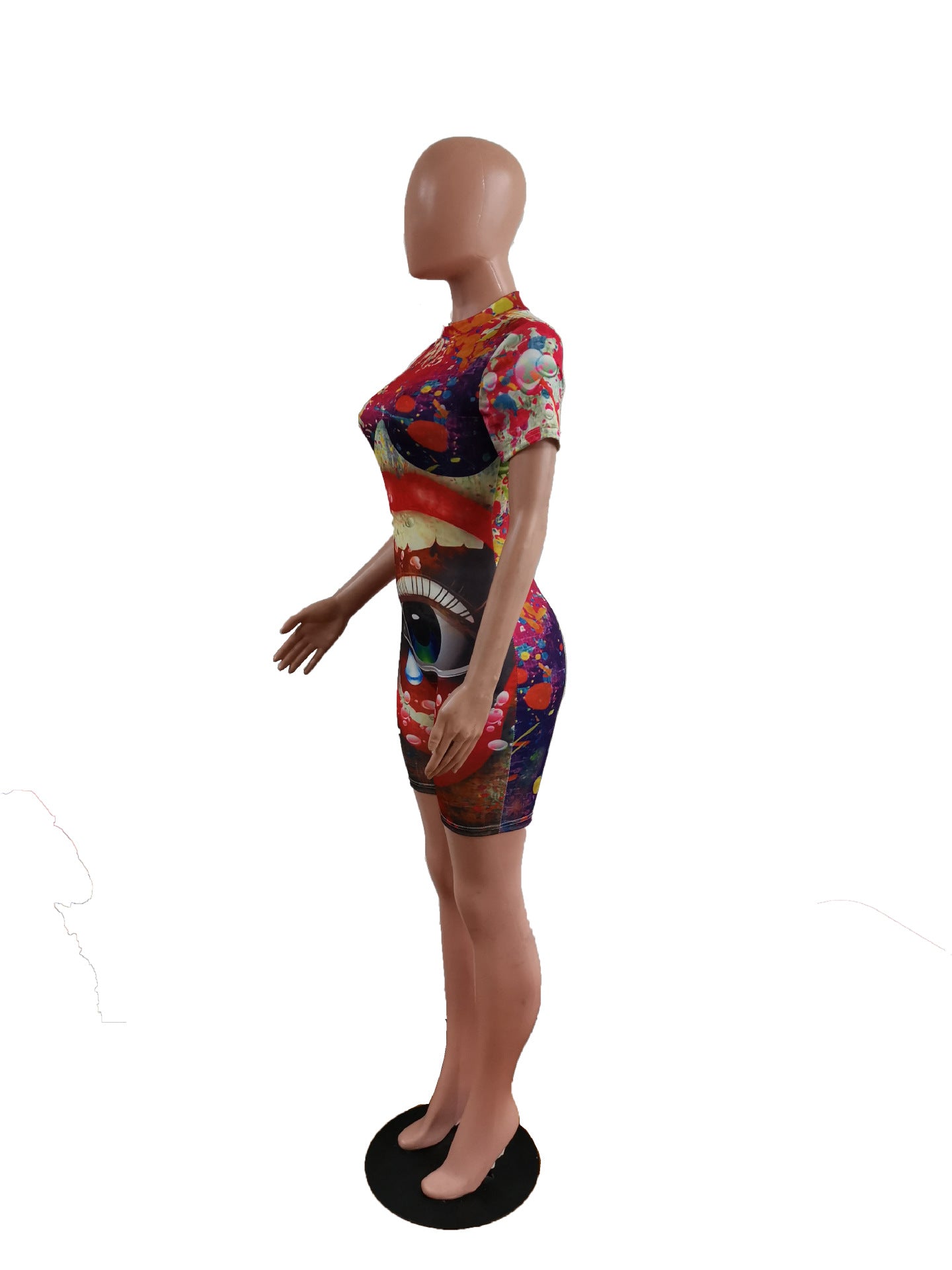 Sexy Fashion Printed Skinny Casual Playsuits