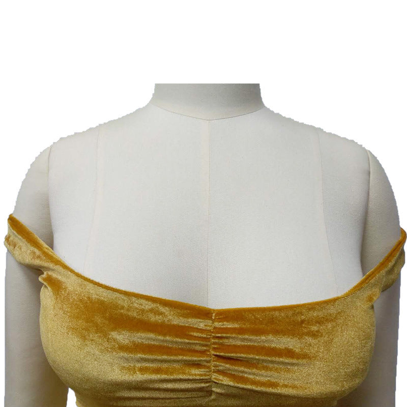 Sexy Sexy Off-shoulder Ruched Evening Dress