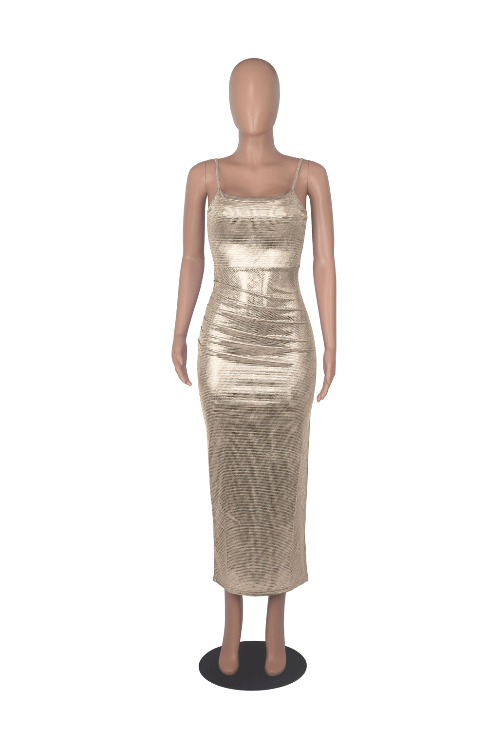Sexy Sexy Sleeveless Sling Slim Maxi Evening Dress