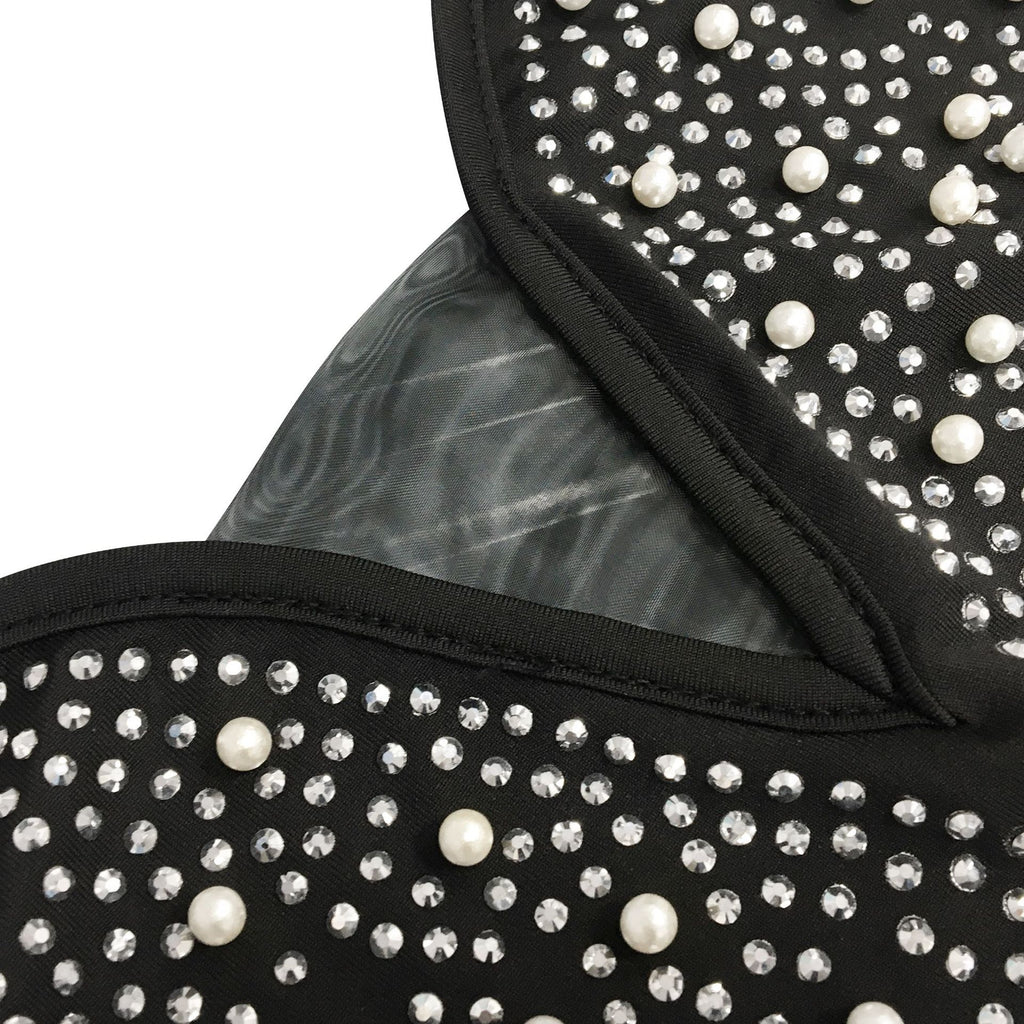 Sexy Sexy Hot Drilling Backless Sling Evening Dress