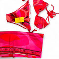Pucci 2 piece swimsuit with Scarf wrap, and tags