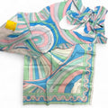 Pucci one piece swimsuit with Scarf wrap and tags