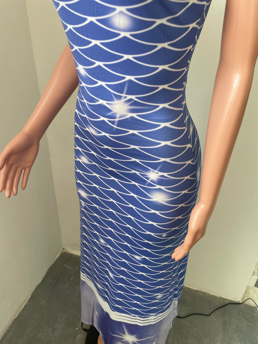 Sexy Casual Printed Sleeveless Maxi Dress