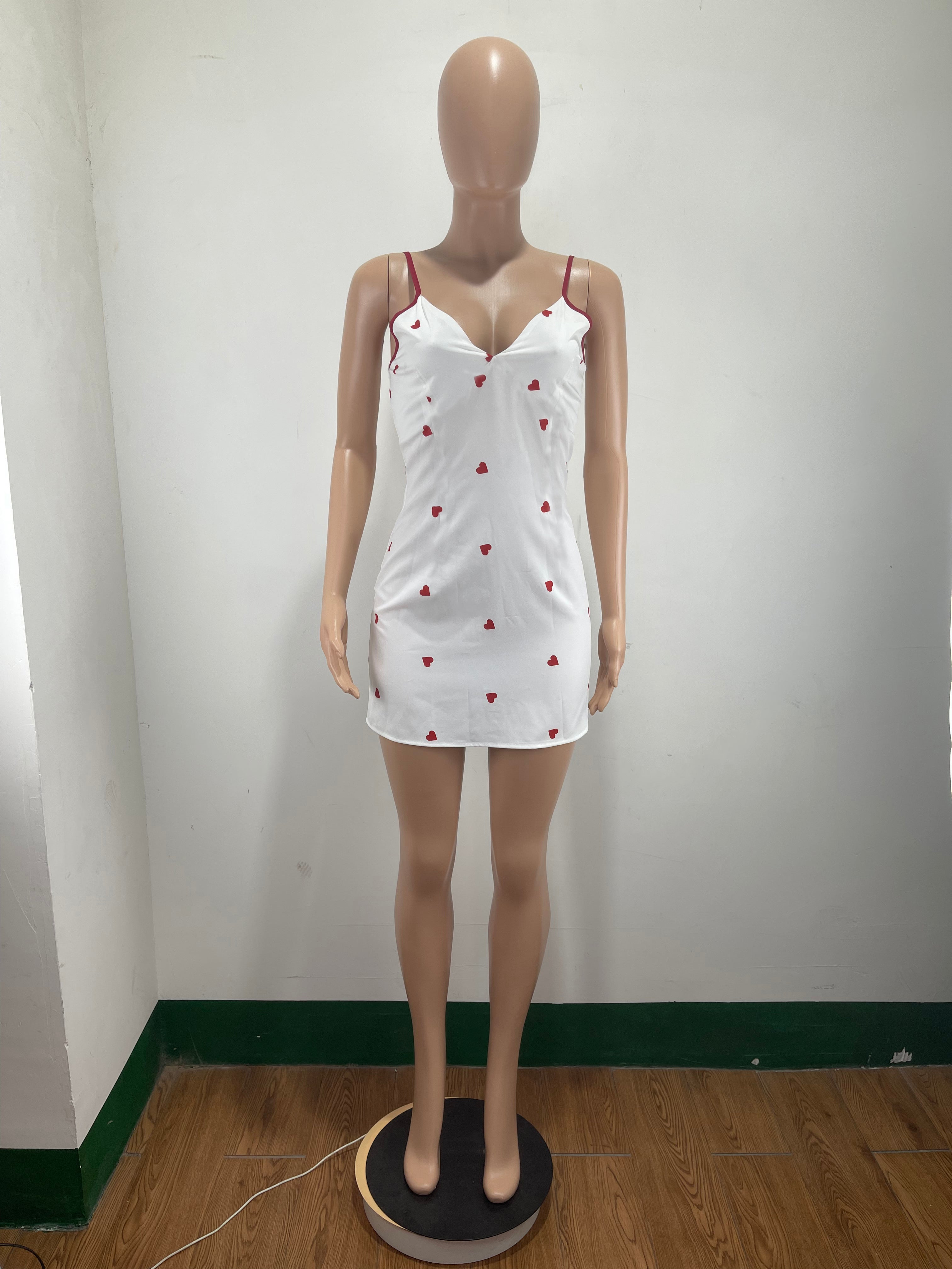 Sexy Sexy Spaghetti Strap Mini Dress