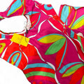 Pucci one piece swimsuit with Scarf wrap and tags
