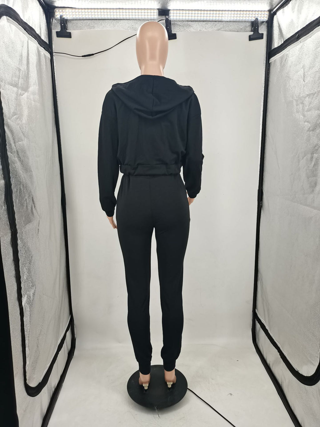 Sexy Casual Solid Vest+Print Zipper Coat+Pant 3 Piece Set