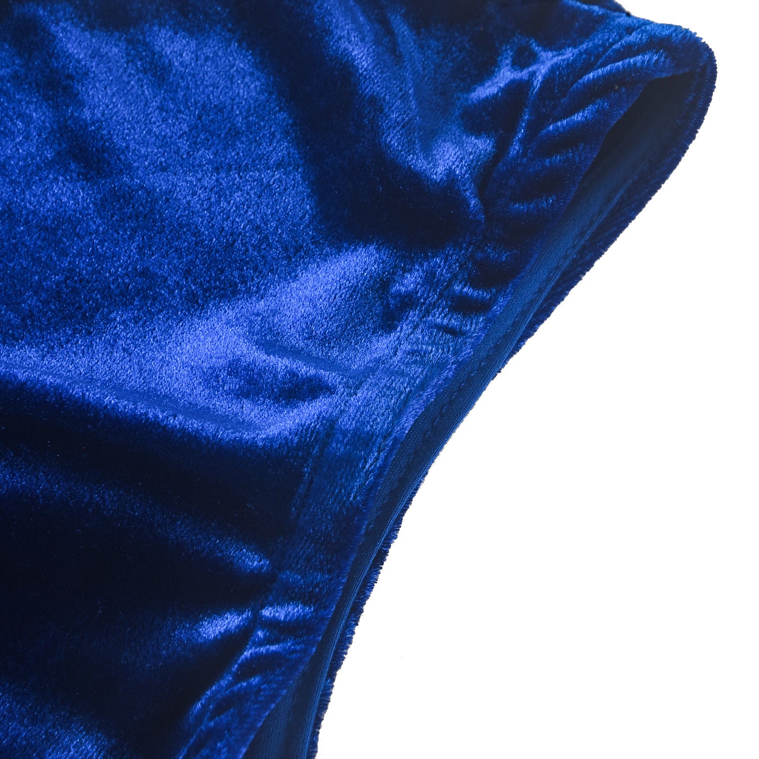 Sexy Sexy Velvet Sleeveless One Shoulder Split Maxi Dress