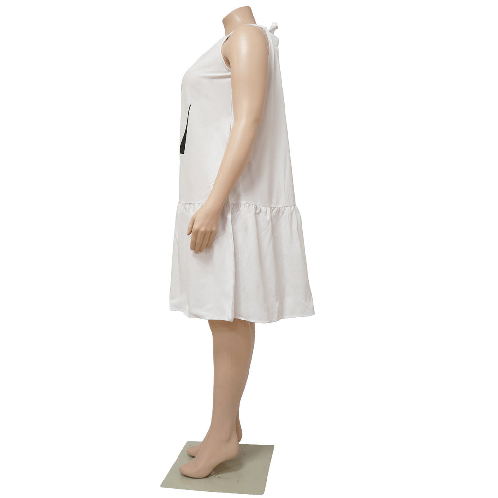 Sexy Plus Size Sexy Loose Sling Midi Dress