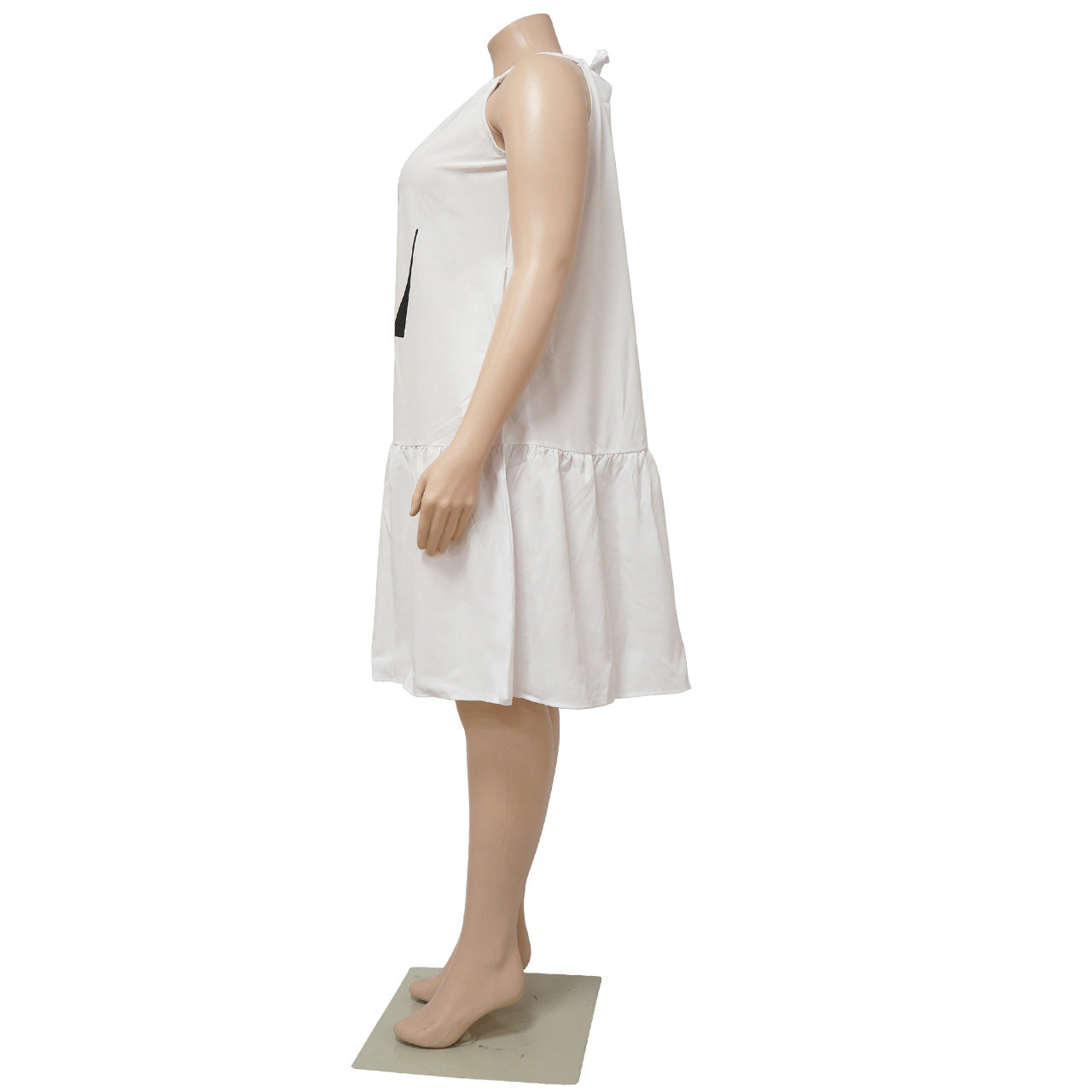 Sexy Plus Size Sexy Loose Sling Midi Dress