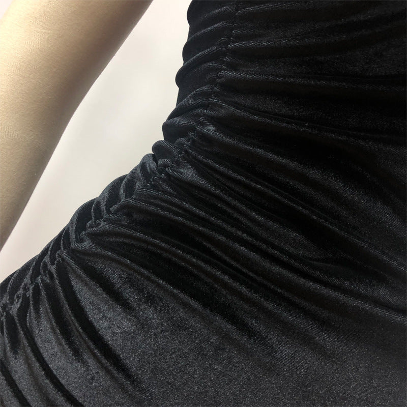 Sexy Sexy Off-shoulder Ruched Evening Dress