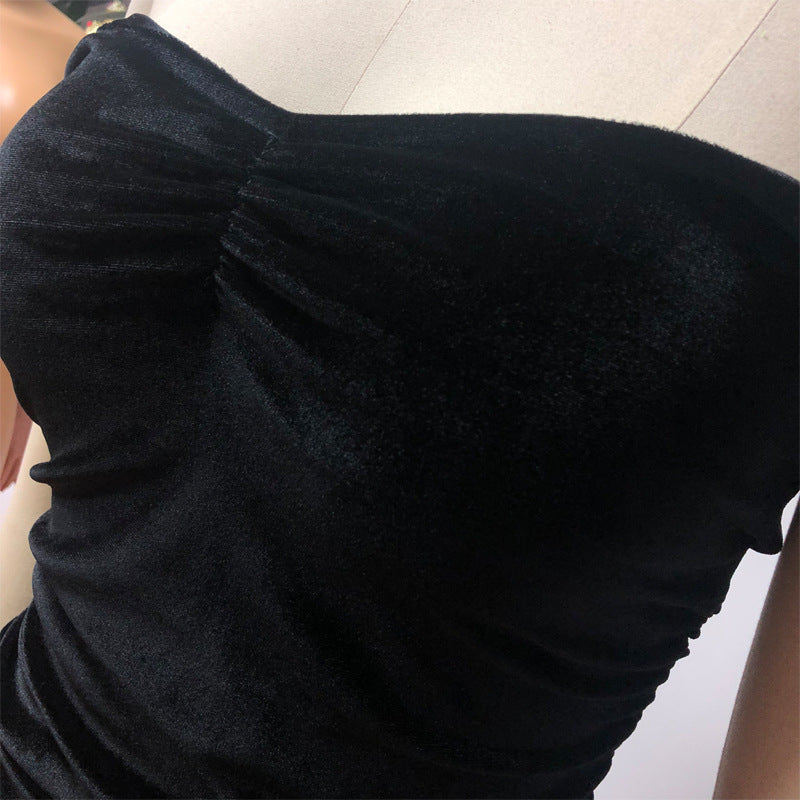 Sexy Sexy Off-shoulder Ruched Evening Dress