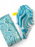 Pucci one piece swimsuit with Scarf wrap and tags.