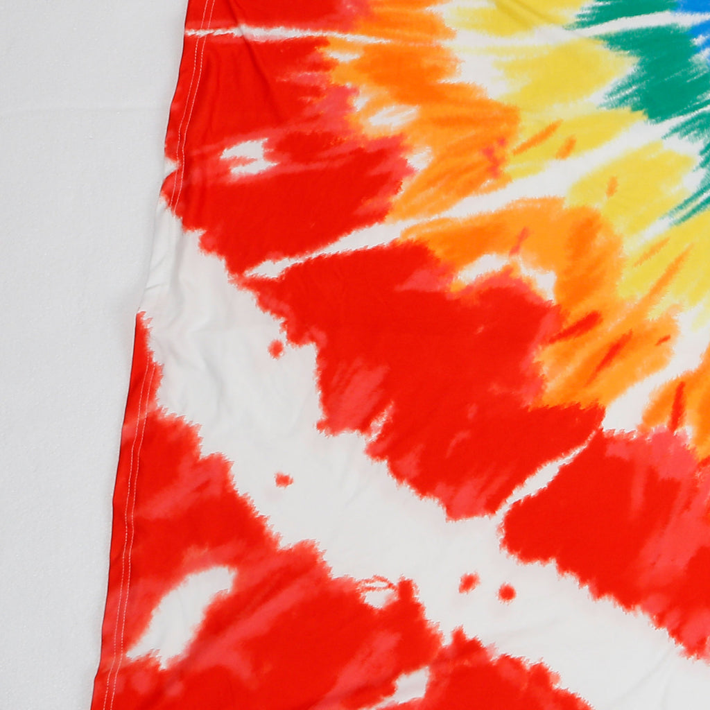 Sexy Tie Dye Print Spaghtti Strap Maxi Dress