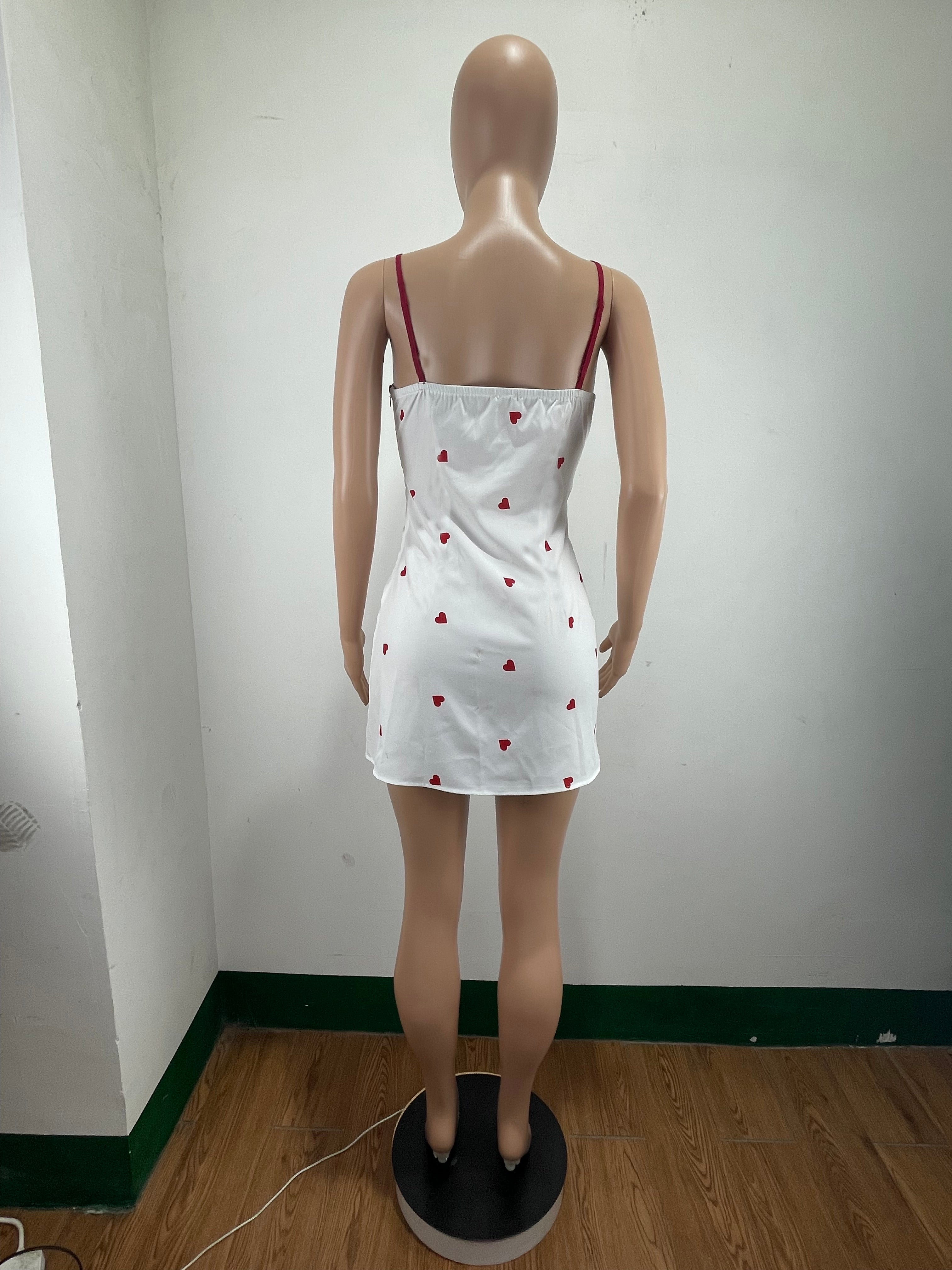 Sexy Sexy Spaghetti Strap Mini Dress