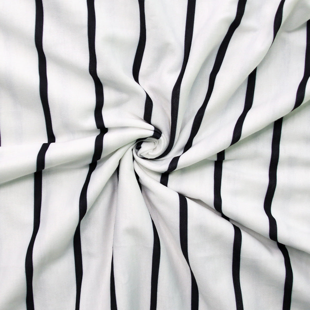 Sexy Plus Size Striped Sleeveless Sashes Maxi Dress