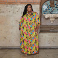Sexy Plus Size Printed Loose Maxi Dress