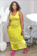 Sexy Casual Printed Sleeveless Maxi Dress