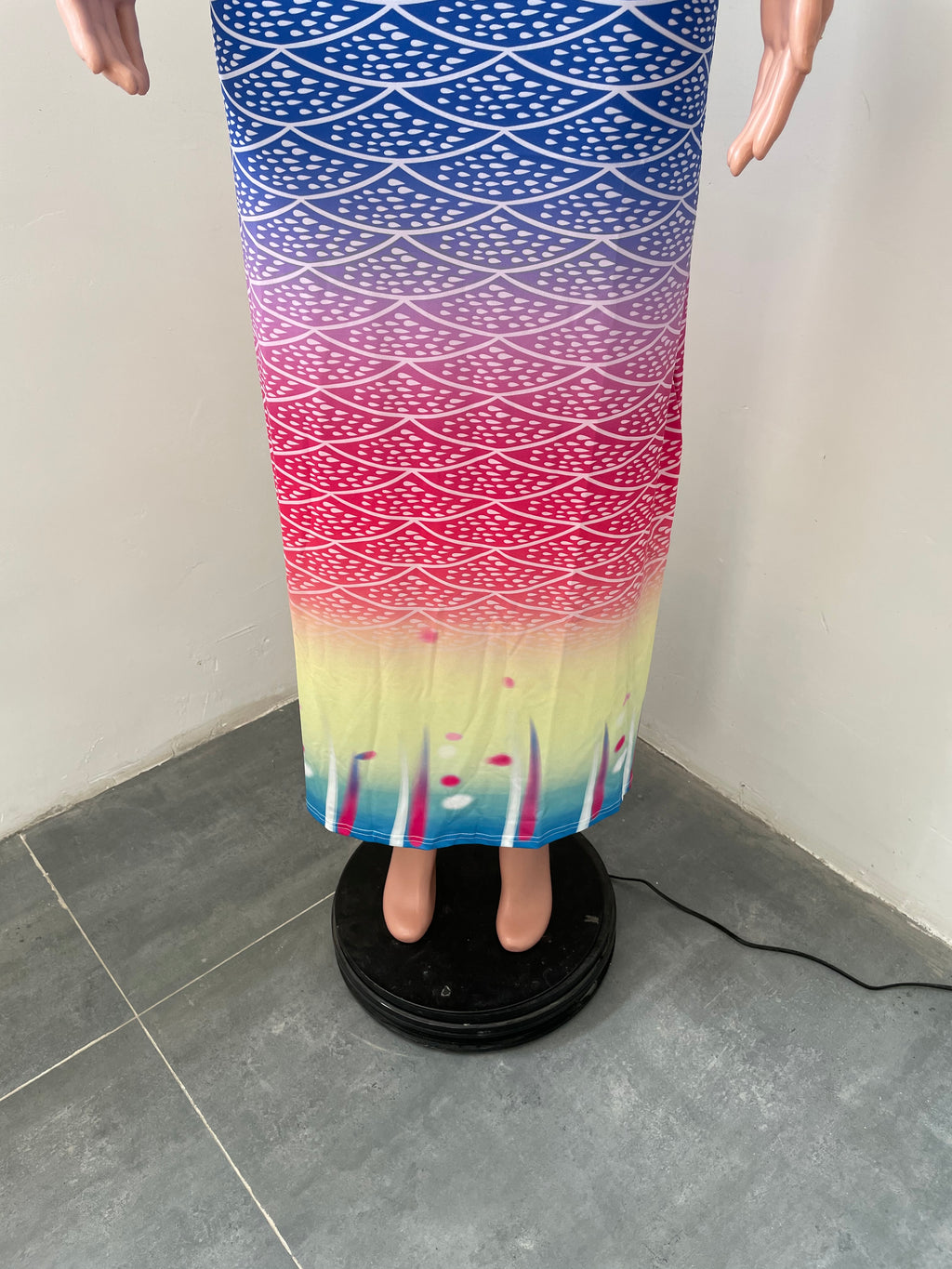 Sexy Casual Printed Sleeveless Maxi Dress