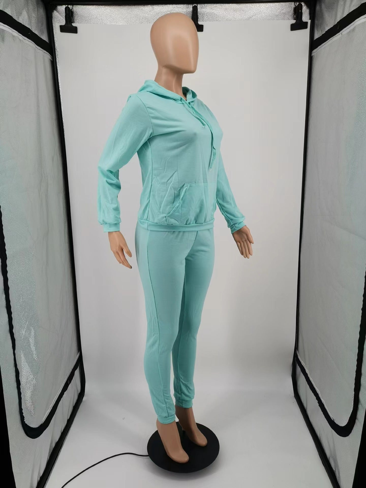 Sexy Plus Size Letter Print Sport Two Piece Pant Set