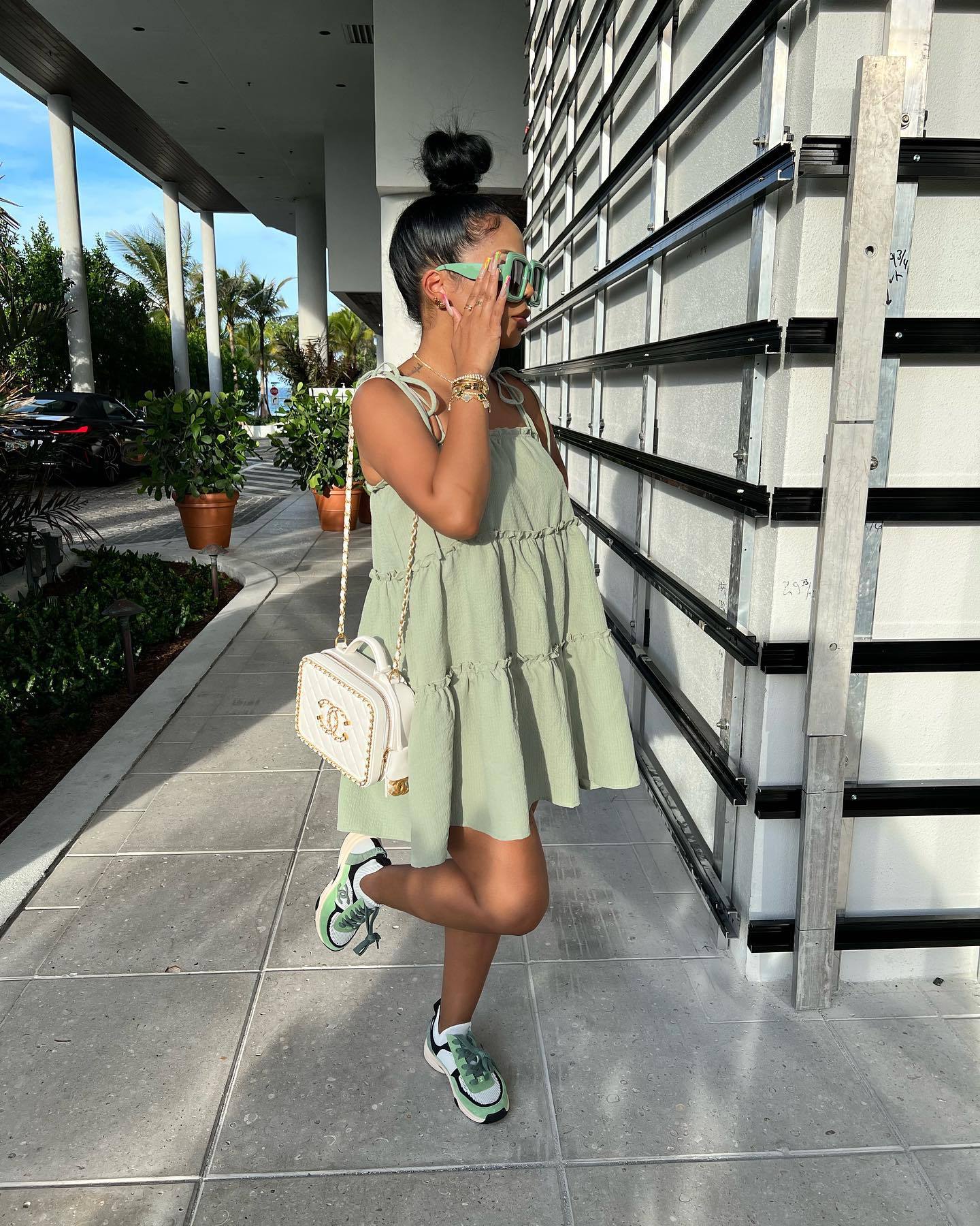 Sexy Solid Sleeveless Strap Mini Dress