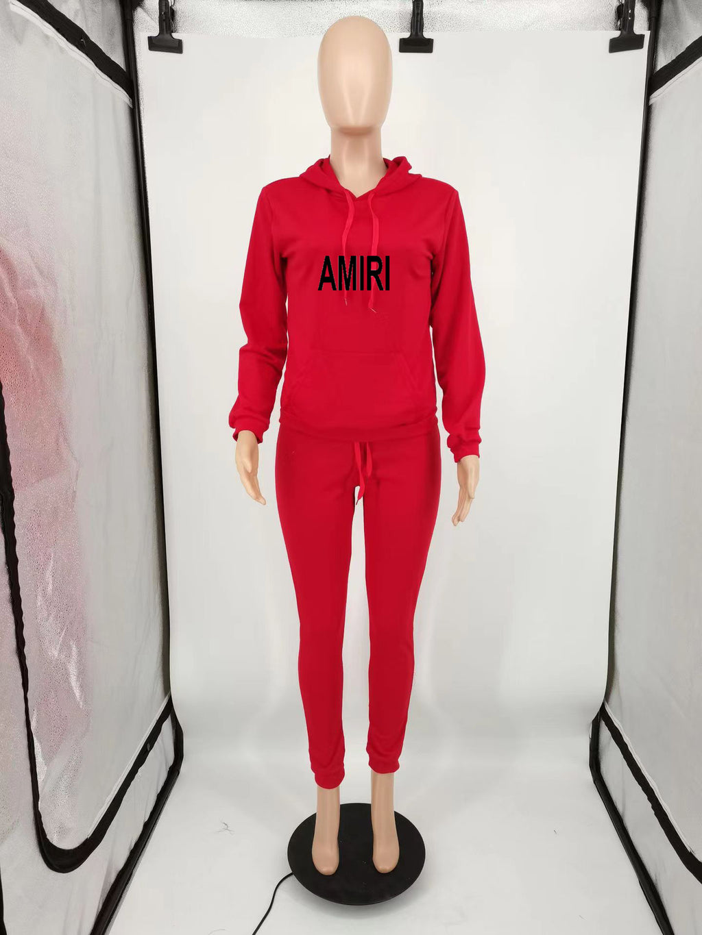 Sexy Plus Size Letter Print Sport Two Piece Pant Set