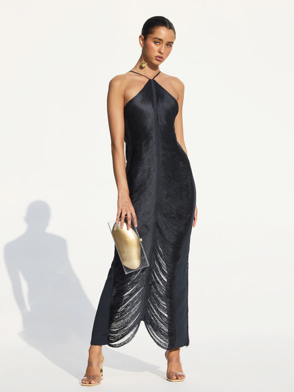 Sexy Sexy Hollow Out Backless Long Evening Dress