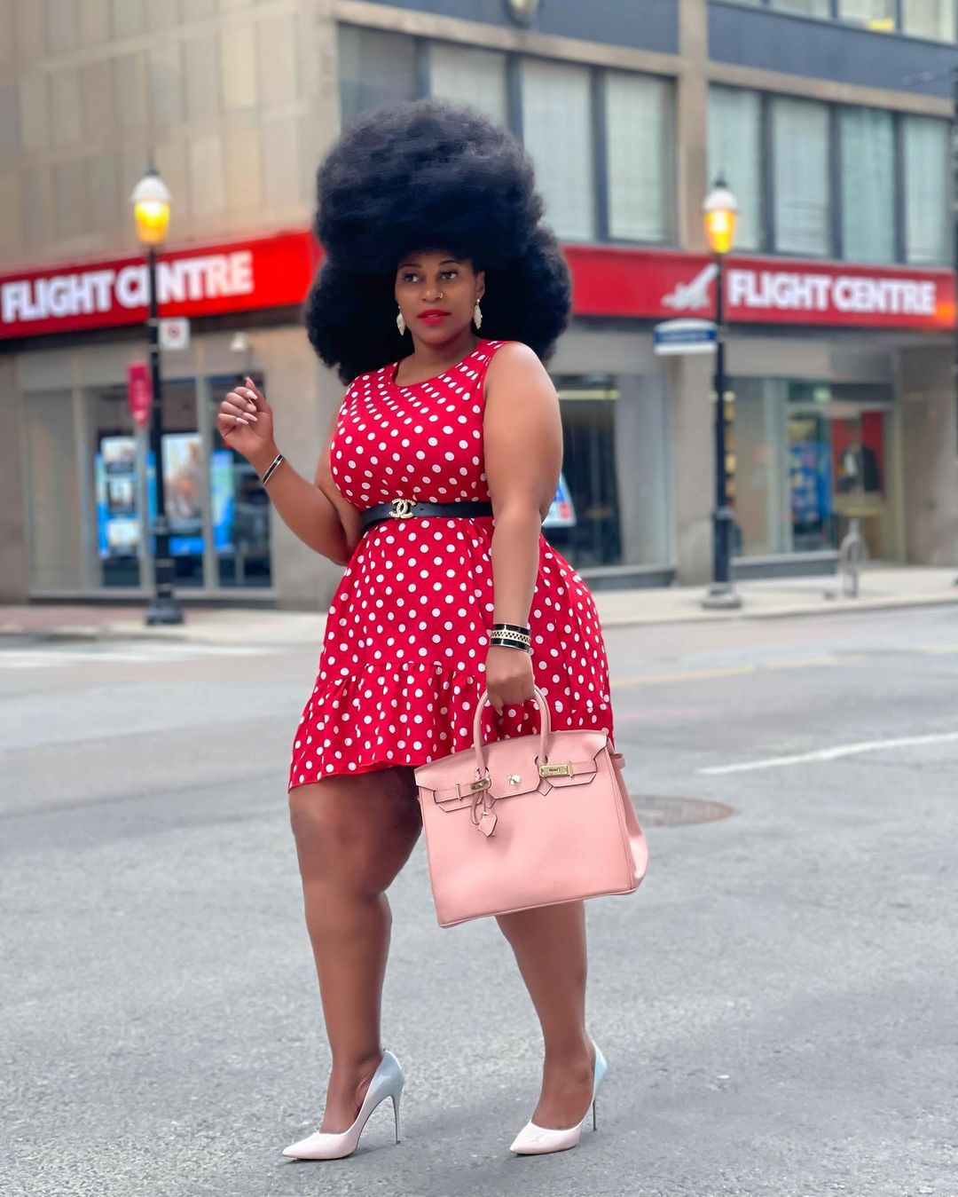Sexy Plus Size Polka Dot Print Sleeveless Mini Dress