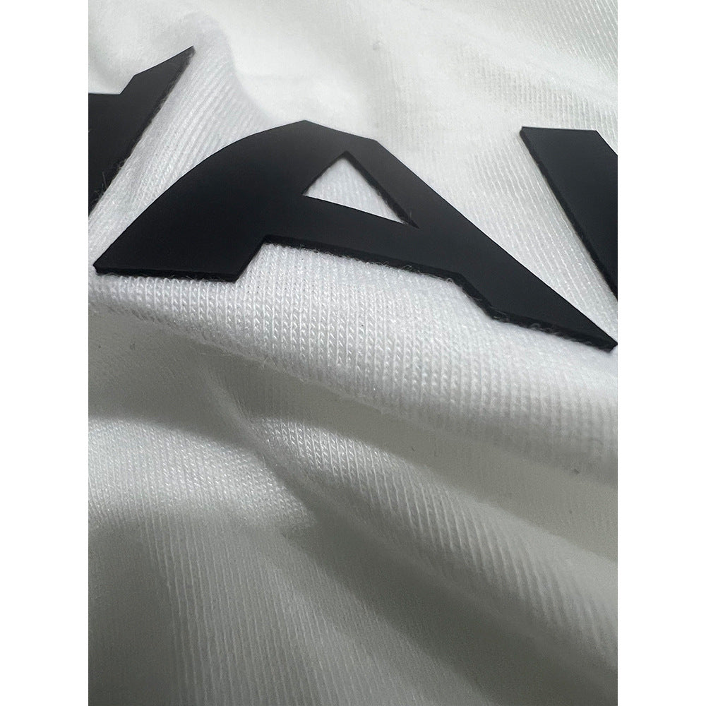 Sexy Plus Size Letter Print Short Sleeve Bandage Two Piece Set