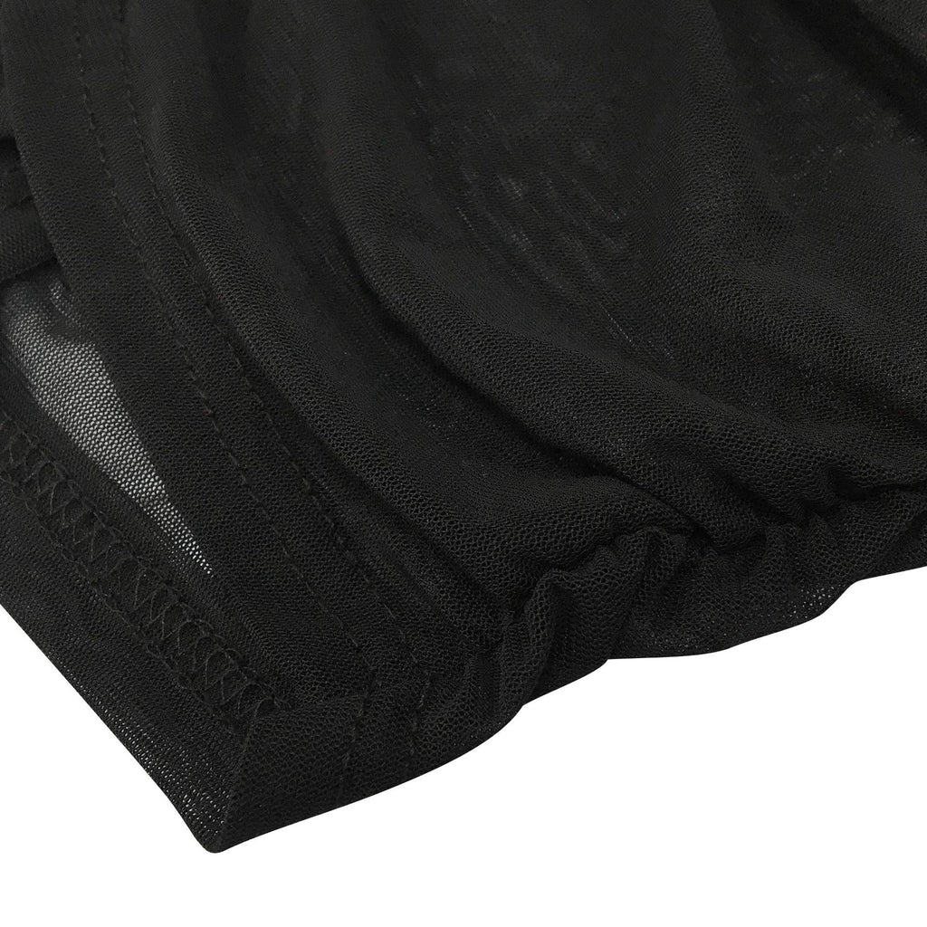 Sexy Sexy Off Shoulder Hollow Out Ruched Midi Dress